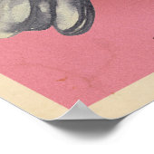 Vintages australisches Reiseplakat Poster (Ecke)