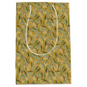 Vintages australisches Wattle Pattern Mittlere Geschenktüte (Vorderseite)