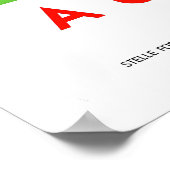 Vintages Austria Travel Poster Retro Alpin (Ecke)