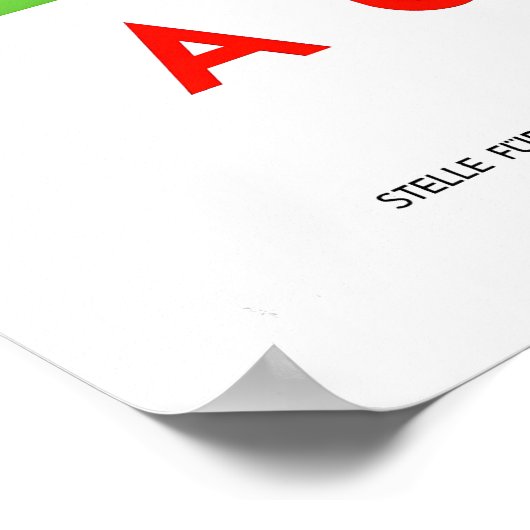 Vintages Austria Travel Poster Retro Alpin (Ecke)