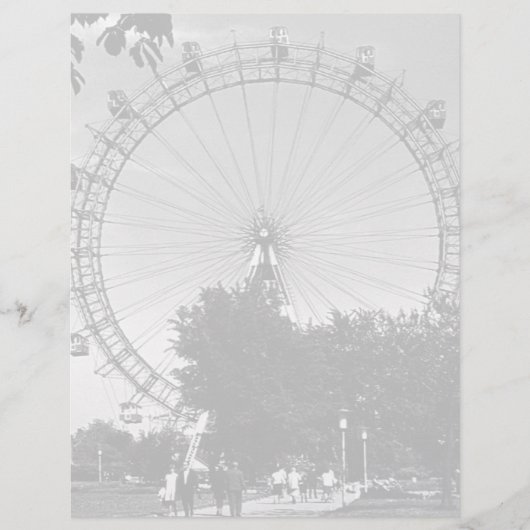 Vintages Austria Wien Prater Riesenrad (Vorderseite)