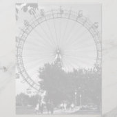 Vintages Austria Wien Prater Riesenrad (Rückseite)