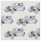 Vintages Auto-Gewebe Stoff (Nahaufnahme)