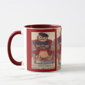 Vintages Auto Halloween Tasse (Links)