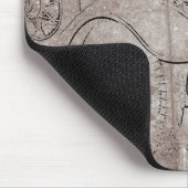 Vintages Auto-Maus-Pad Mousepad (Ecke)