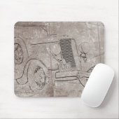 Vintages Auto-Maus-Pad Mousepad (Mit Mouse)