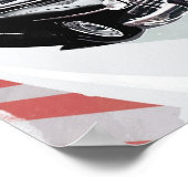 Vintages Auto Poster (Ecke)