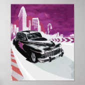 Vintages Auto Poster (Vorne)