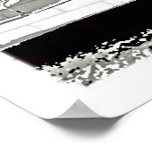 Vintages Auto-Poster Poster (Ecke)