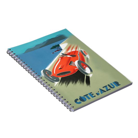 Vintages Auto Racing Notizblock (Rechte Seite)