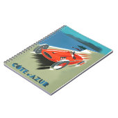 Vintages Auto Racing Notizblock (Linke Seite)