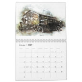 Vintages Auto Rusty Old Cars Kalender (Jan 2027)