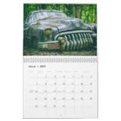 Vintages Auto Rusty Old Cars Kalender (Mär 2027)