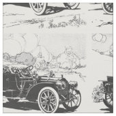 Vintages Autogewohnheitsgewebe Stoff (Nahaufnahme)