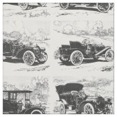 Vintages Autogewohnheitsgewebe Stoff (Muster)