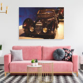 Vintages Automobil Leinwanddruck (Insitu (Wohnzimmer))