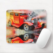 Vintages Automobil Mousepad (Mit Mouse)