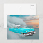 Vintages Automobil Postkarte (Vorne/Hinten)