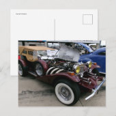 Vintages Automobil Postkarte (Vorne/Hinten)