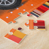 Vintages Automobil Puzzle (Seite)