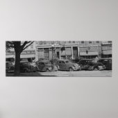 Vintages Automobilposter Poster (Vorne)