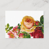 Vintages Baby Carriage Baby Shooting Buchanfrage Begleitkarte (Rückseite)