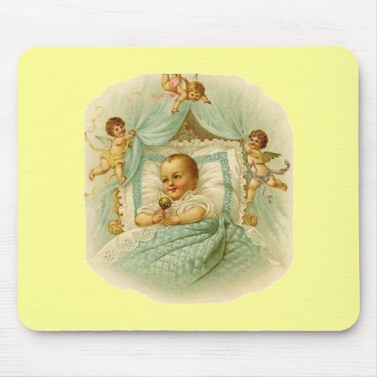 Vintages Baby & Cherubs Mousepad (Vorne)