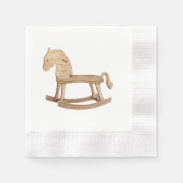 Vintages Baby-Duschpapier Napkin Serviette