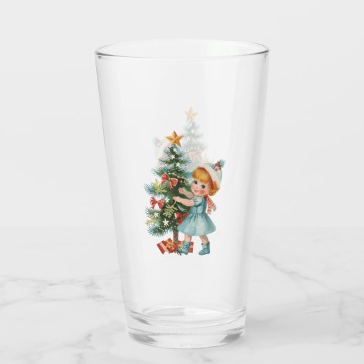 Vintages Baby Glas (Rückseite)