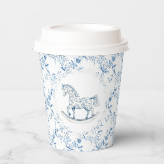 Vintages Baby Pferde Rocking Stühlen Papier Cups Pappbecher