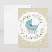 Vintages Baby Postkarte (Vorne/Hinten)