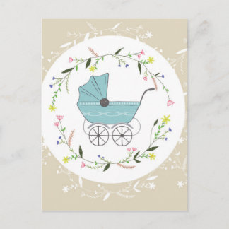 Vintages Baby Postkarte
