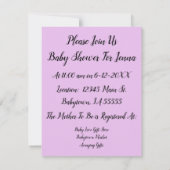 Vintages Baby und Storch (Rückseite)