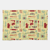 Vintages Backen Geschirrtuch (Horizontal)