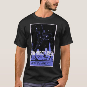 Vintages Ballet-Poster der 1960er Jahre New York C T-Shirt