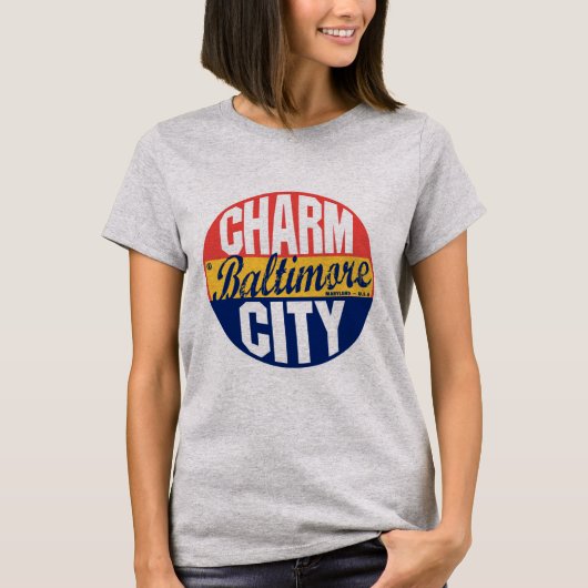 Vintages Baltimore-Label T-Shirt (Vorderseite)