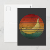 Vintages Bananenfrucht Postkarte (Vorne/Hinten)