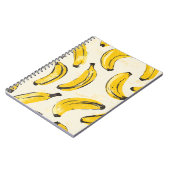 Vintages Bananenheft Notizblock (Linke Seite)