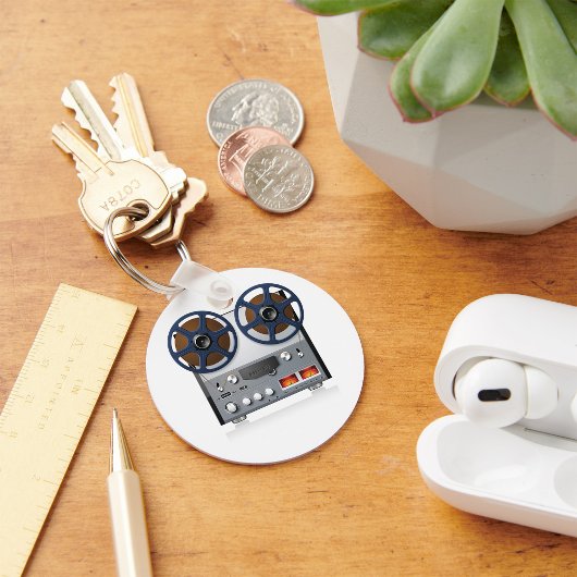 Vintages Banddeck Schlüsselanhänger