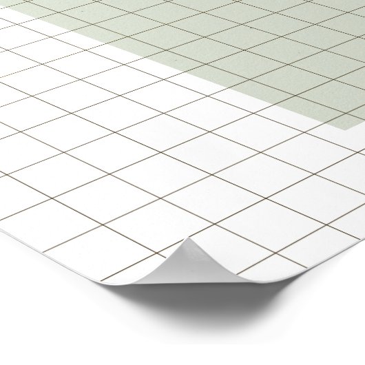 Vintages Bandsägeblätter Poster (Ecke)