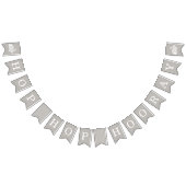 Vintages Banner für die Osterjagd - Grau (Alle)