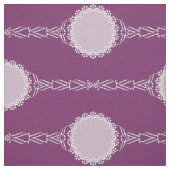 Vintages Banner weiß transparent I + Ihr Backgr. Stoff (Muster)