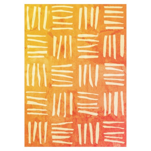 Vintages Bansheekloth Tischdecke (Vorderseite)