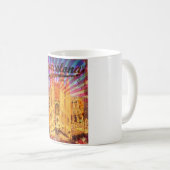 Vintages Barcelona Kaffeetasse (VorderseiteRechts)