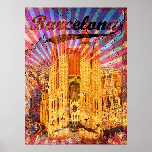 Vintages Barcelona Poster (Vorne)