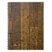 Vintages Bare Wood Panel Notizblock (Vorderseite)