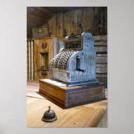 Vintages Bargeldregister, Frisco, Colorado Poster