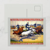 Vintages Barnum, Bailey Bester Zirkus Postkarte (Vorne/Hinten)