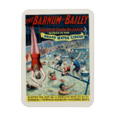 Vintages Barnum & Bailey Circus Poster Magnet (Vertikal)