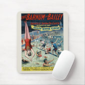 Vintages Barnum & Bailey Circus Poster Mousepad (Mit Mouse)